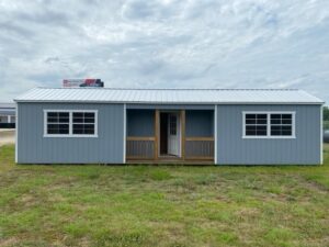 La Grange #REPO 3: 12 X 40 Side Porch Utility Front Image