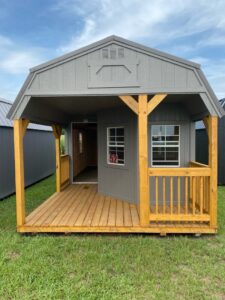 La Grange #52: 12 X 28 Deluxe Playhouse Lofted Barn Front Image