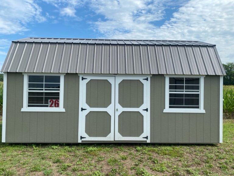 La Grange #26: 10 X 20 Side Lofted Barn Front Image