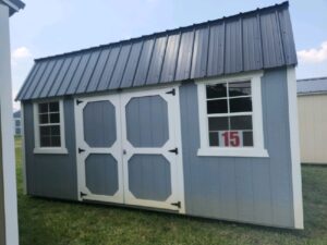 Dunn #15: 10 X 16 Side Lofted Barn Front Image