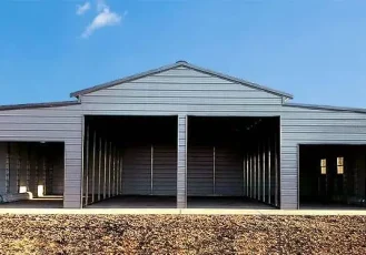 18 X 20 Carport Front