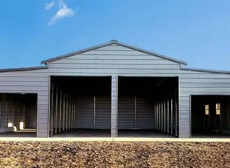 18 X 20 Carport Front